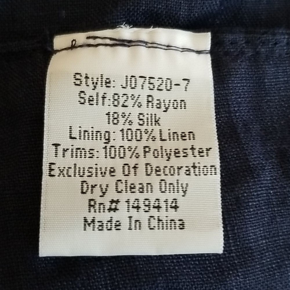 New Johnny Was Kasumi Embroidered Velvet Tote Bag - Picture 9 of 14